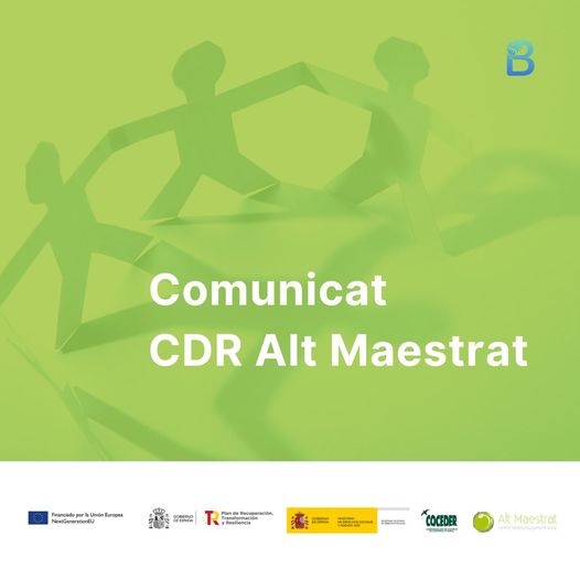 poster comunicat CDR Alt Maestrat con logos 